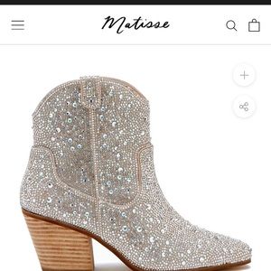 MATISSE HARLOW WESTERN ANKLE BOOT